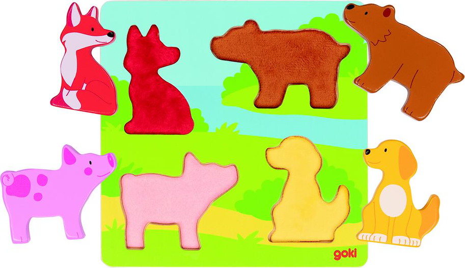 Fühlpuzzle Tiere