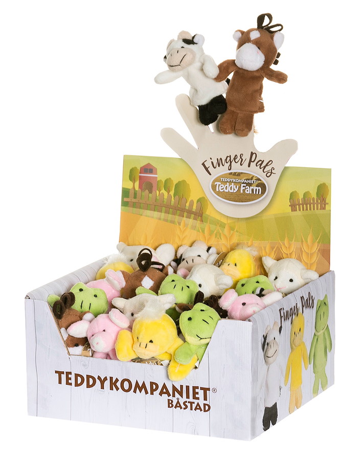 Fingerpuppets, Farm, 6 diff.*