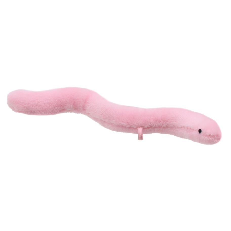 Fingerpuppe Wurm ca. 15 cm