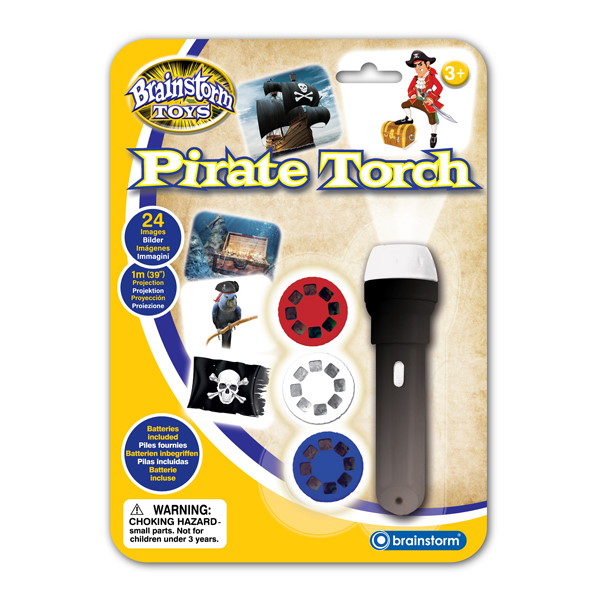 Taschenlampe & Projektor Piraten