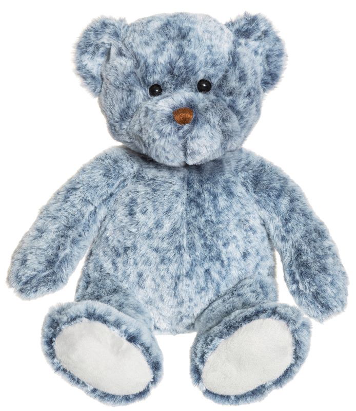 Teddy Nalle blau gefleckt
