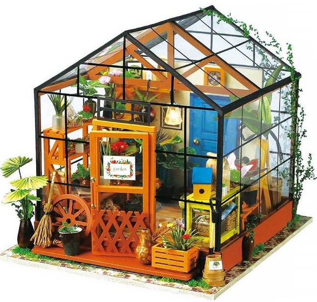 Modellbausatz 'CATHY'S FLOWER HOUSE'