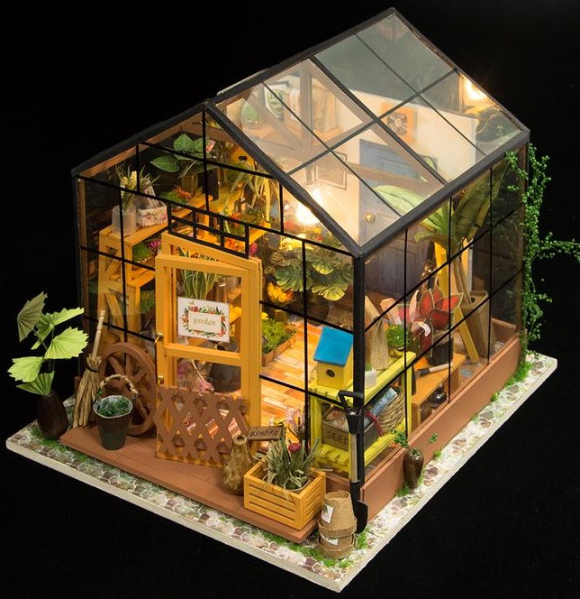 Modellbausatz 'CATHY'S FLOWER HOUSE'