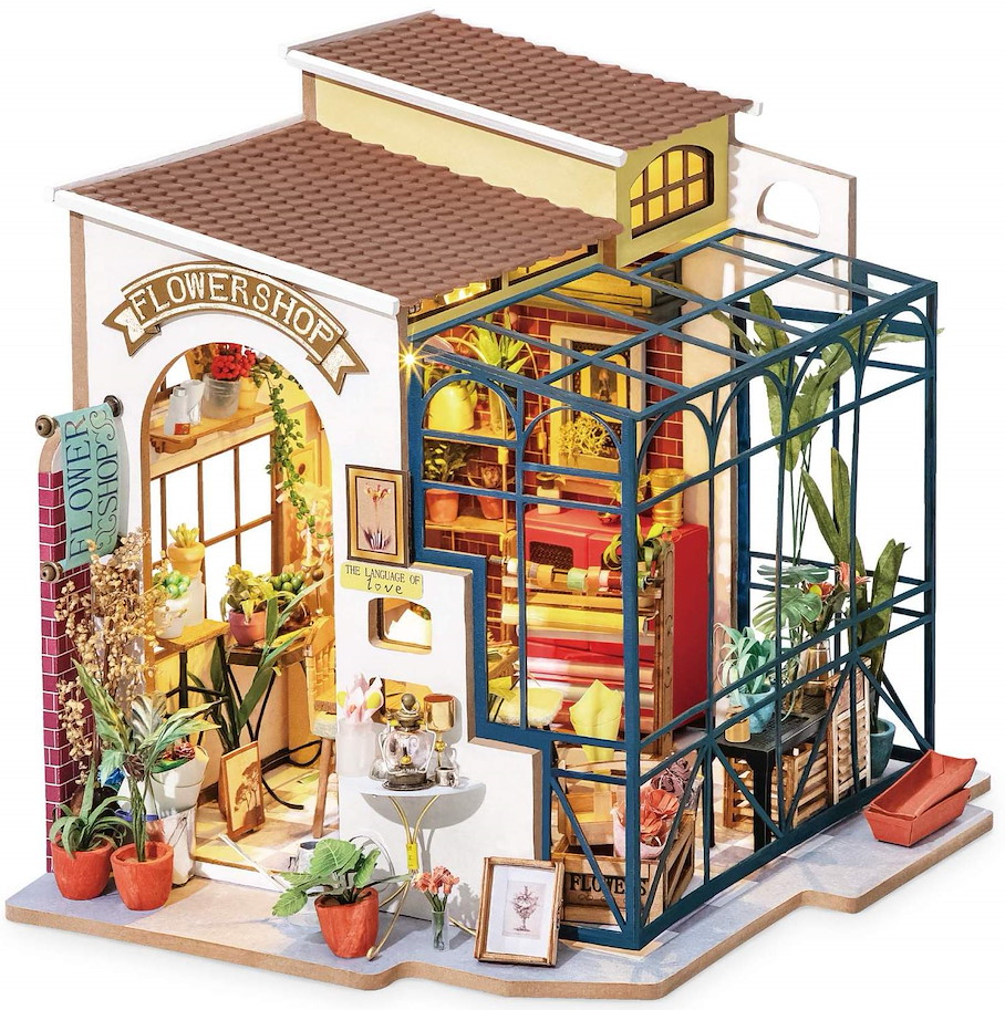 Modellbausatz 'EMILY'S FLOWER SHOP'