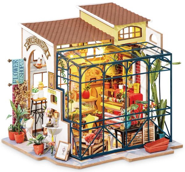 Modellbausatz 'EMILY'S FLOWER SHOP'