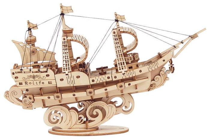 Holzbausatz Segelschiff