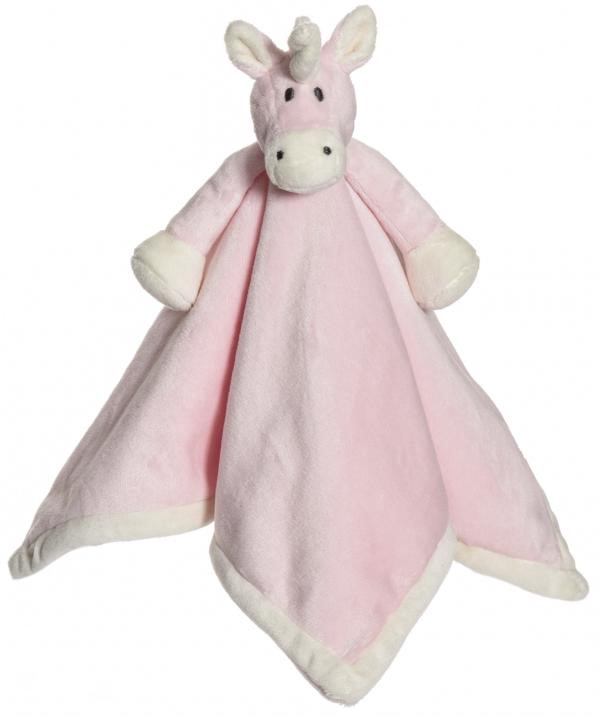 Plüsch Schmusetuch Diinglisar Einhorn rosa 35 cm