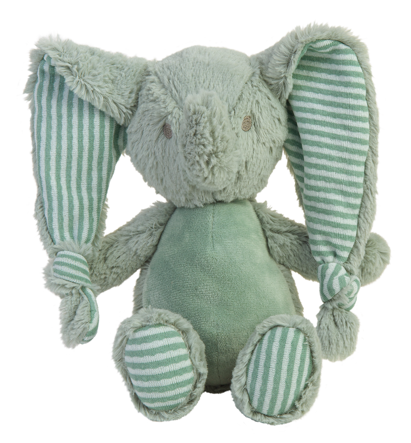 Elefant Eddy grün no. 1, 24 cm
