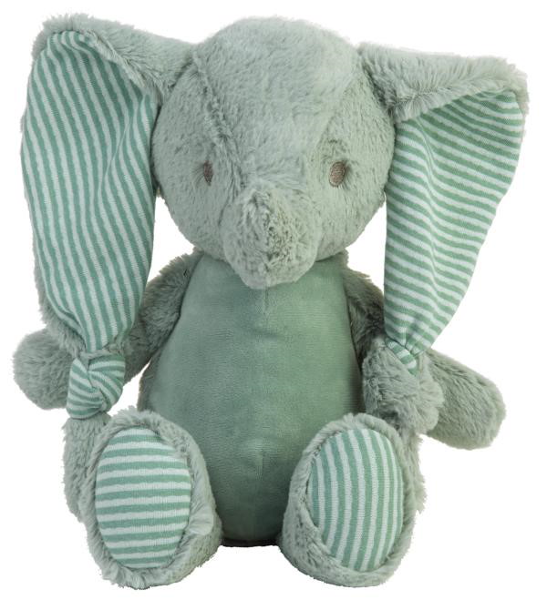 Elefant Eddy grün no. 2, 34 cm