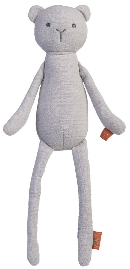Plüschtier Grau Bär Organic