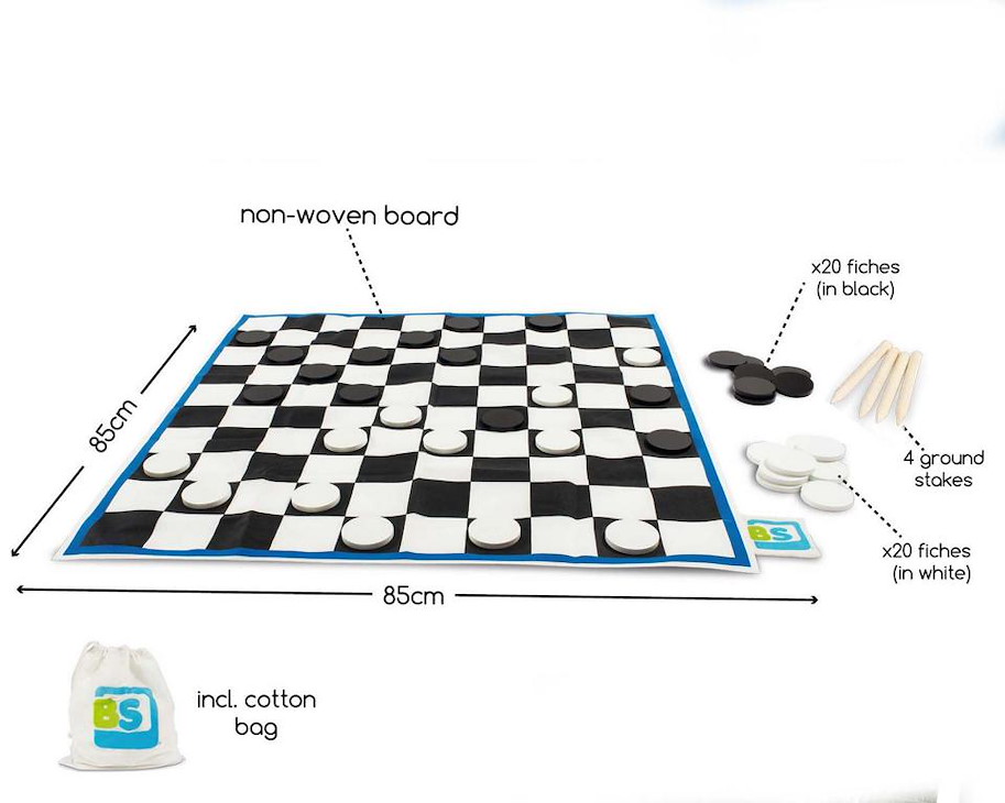 Riesen Dame Spiel 85 cm