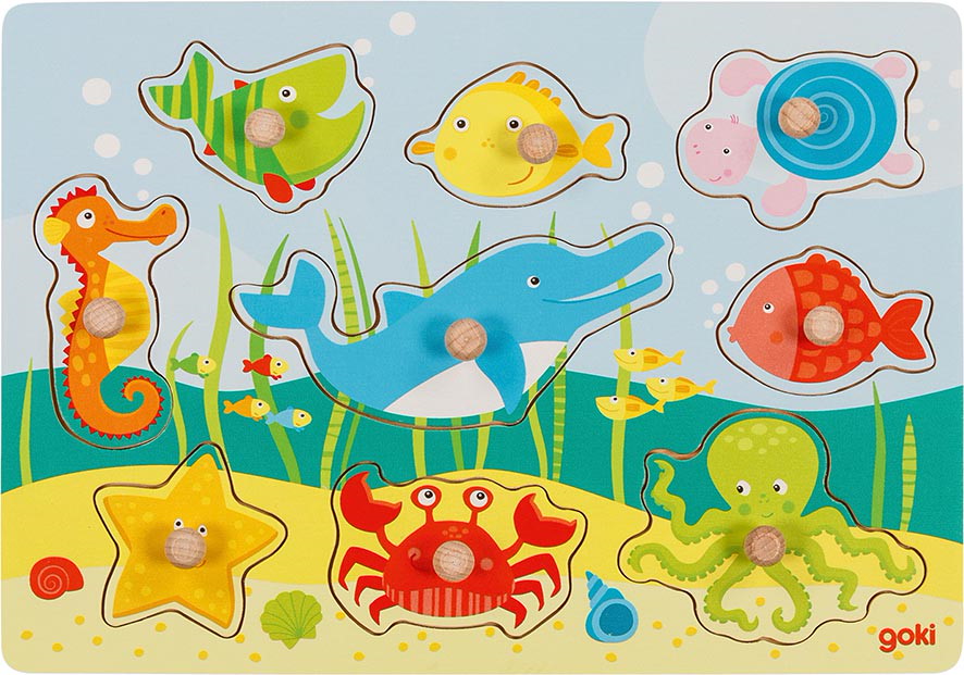 Steckpuzzle Unterwasserwelt II 30 x 21 cm