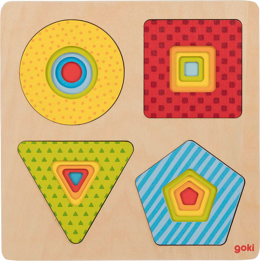 Schichtenpuzzle Formen