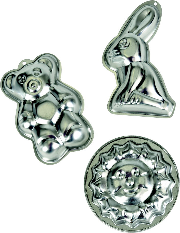 Backformen 3er Set