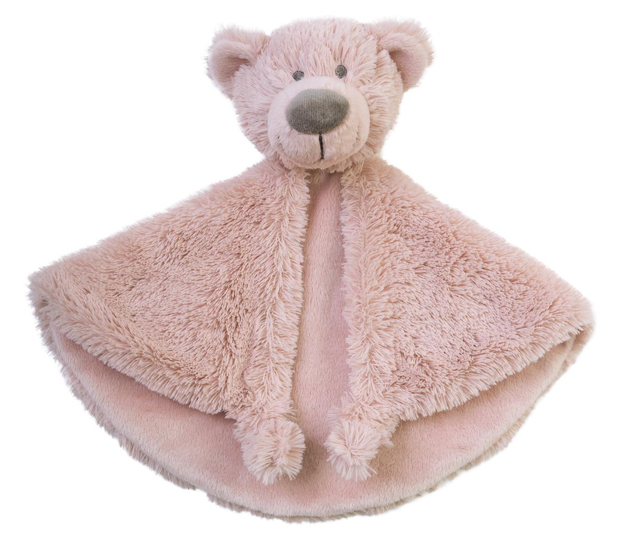 Schmusetuch Bär Brim rosa