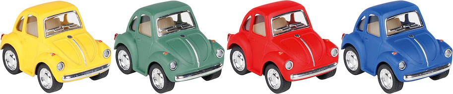 Volkswagen Käfer, Spritzguss, L= 5 cm