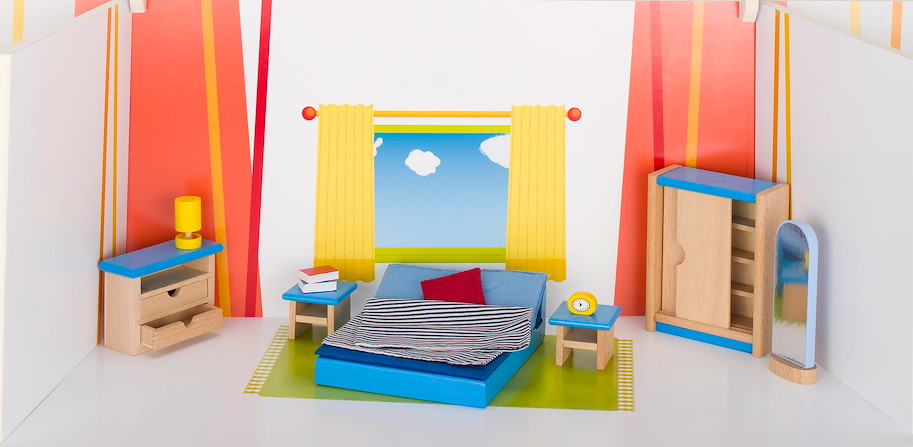 Puppenmöbel Schlafzimmer