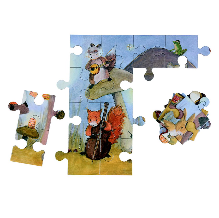 Bodenpuzzle Musiker 40 Teile