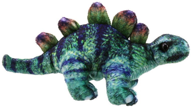 Fingerpuppe Stegosaurus grün