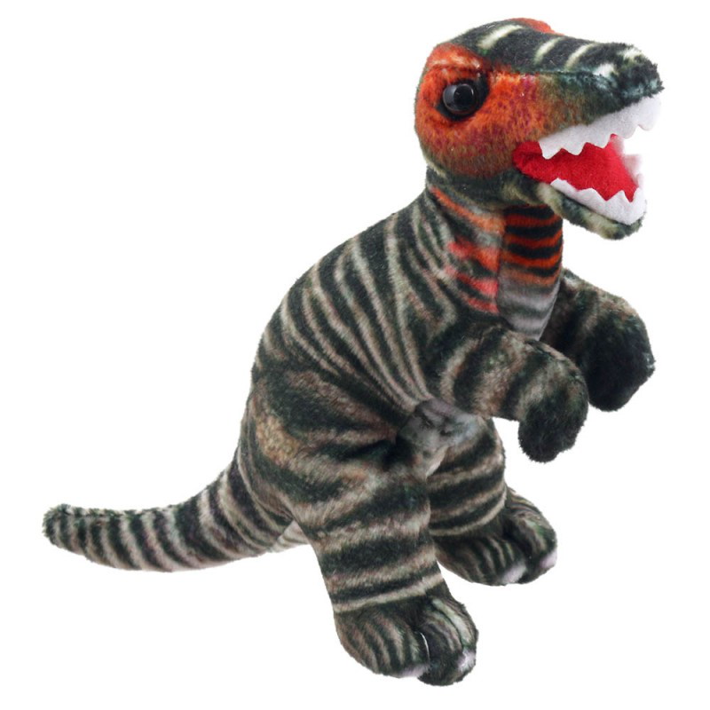 Fingerpuppe T-Rex braun