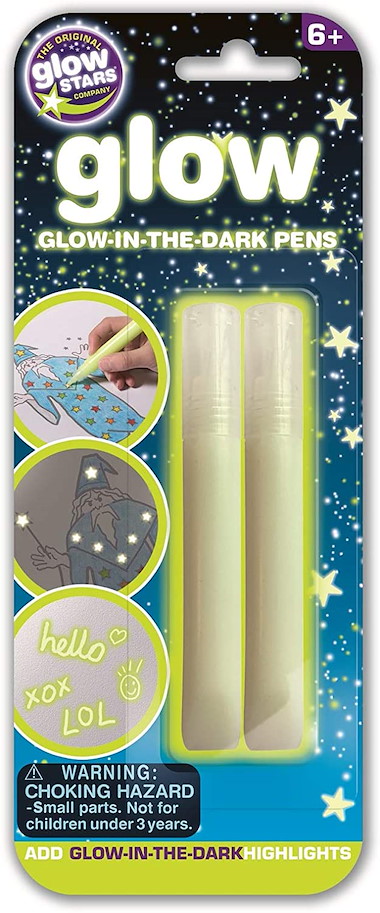 Leuchtstifte Glow in the Dark, 2 Stk.