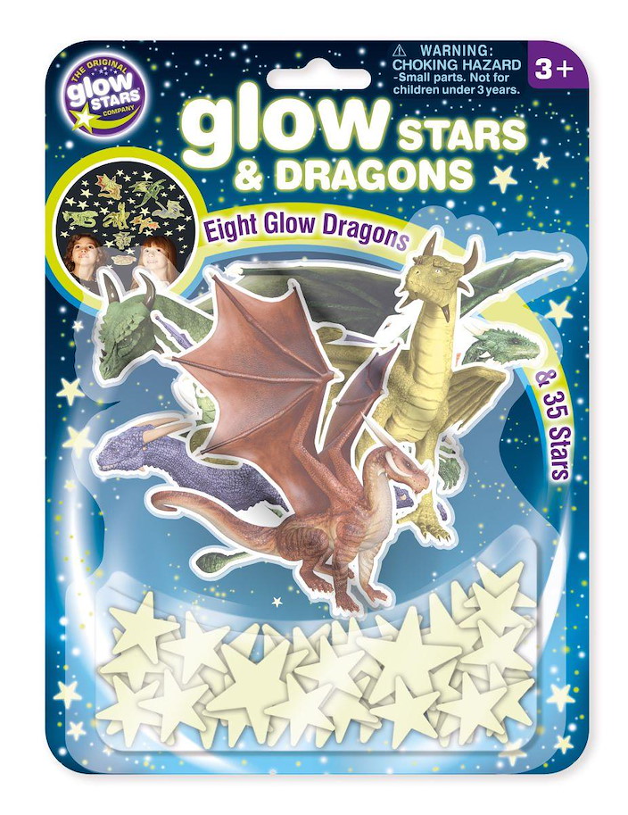 Sterne & Drachen Glow in the Dark