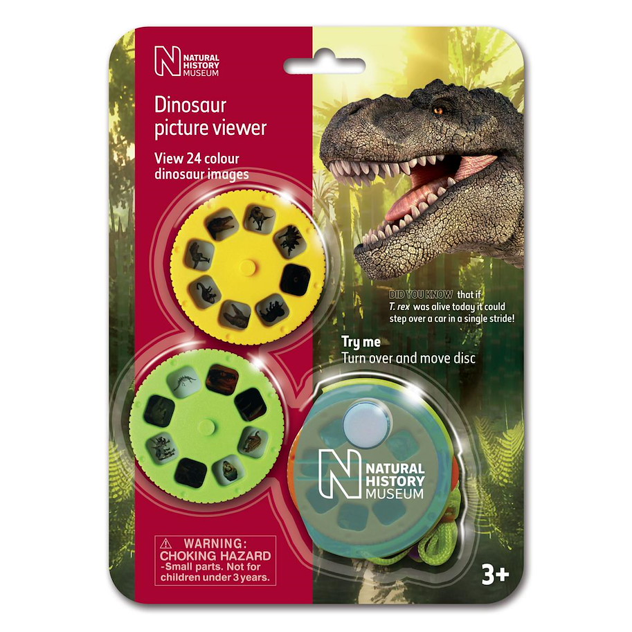 Schlüsselanhänger Projektor Dinosaurier