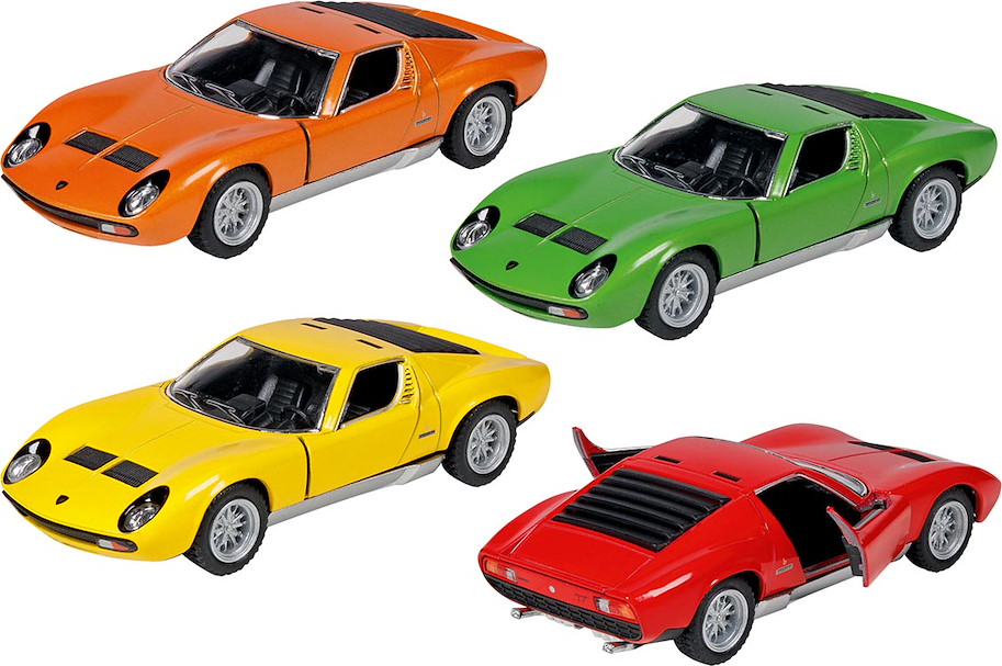 Lamborghini Miura P400 SV (1971), Spritzguss,1:34