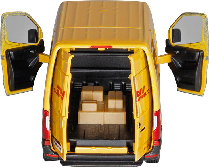 Mercedes Benz Sprinter DHL, Spritzguss, 1:48
