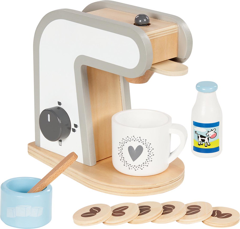 Kaffeemaschine aus Holz