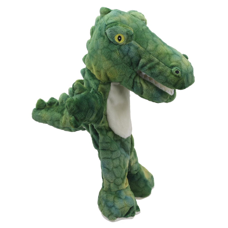 Handpuppe Öko Krokodil ca. 32 cm