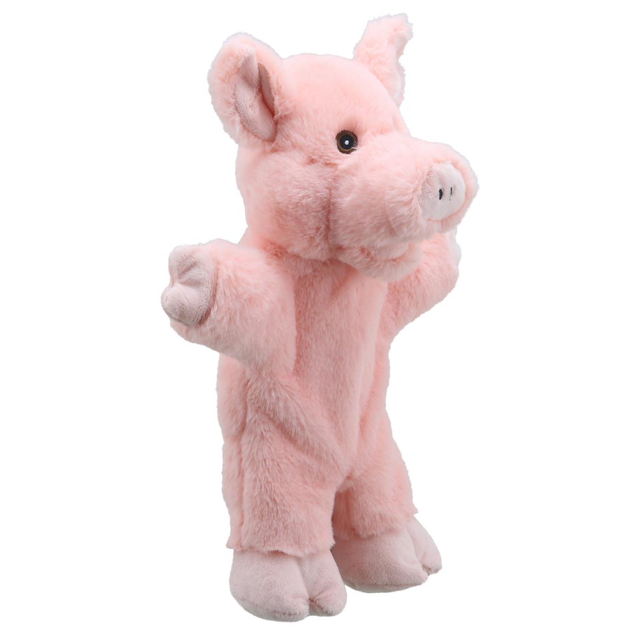 Handpuppe Öko Schwein ca. 32 cm