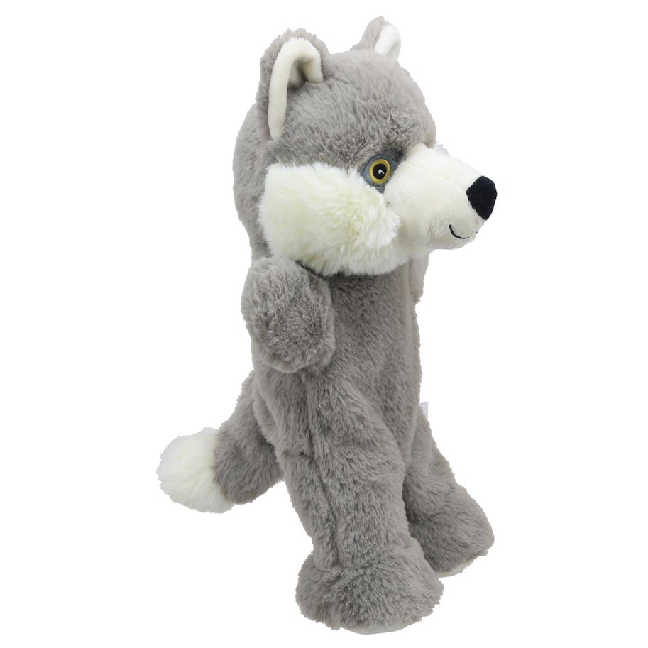 Handpuppe Öko Wolf ca. 32 cm