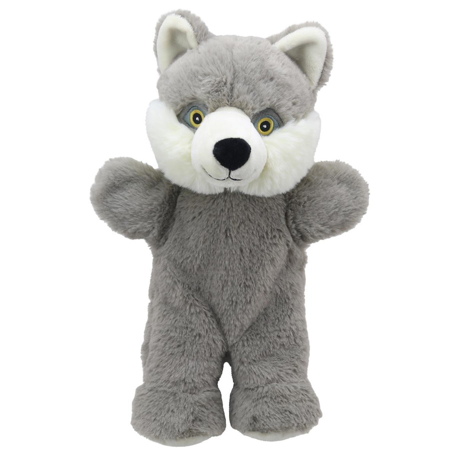 Handpuppe Öko Wolf ca. 32 cm