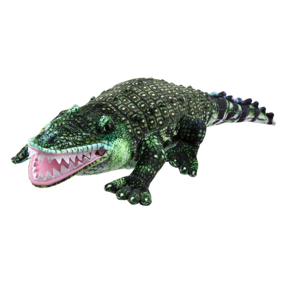 Handpuppe Alligator 80 cm