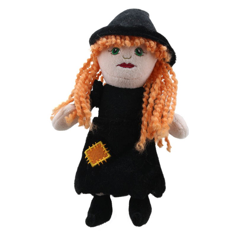 Fingerpuppe Hexe ca. 20 cm