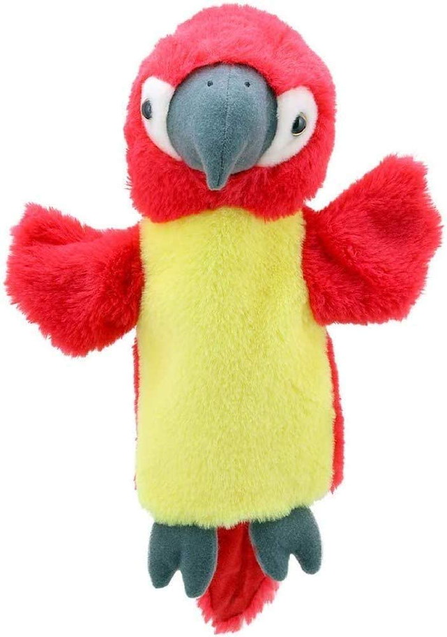 Eco Puppet Papagei 25 cm