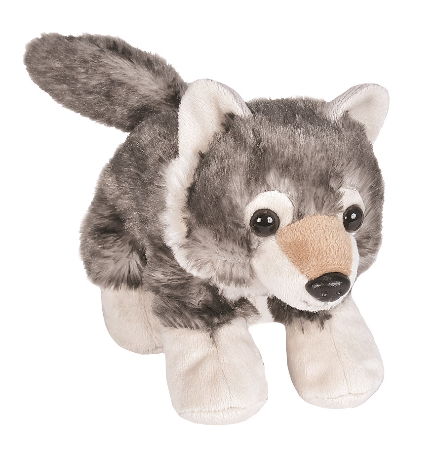 Plüsch Wolf Mini Hug'Ems 17 cm