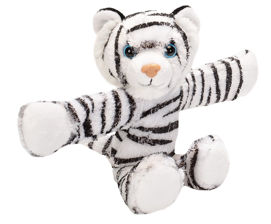 Plüsch Snaptier Weisser Tiger