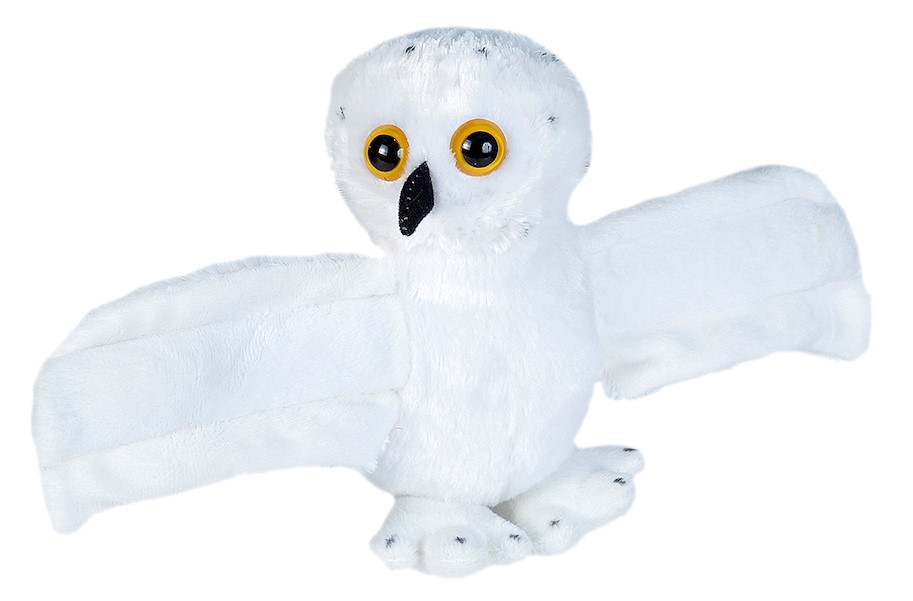 Plüsch Snaptier Schneeeule