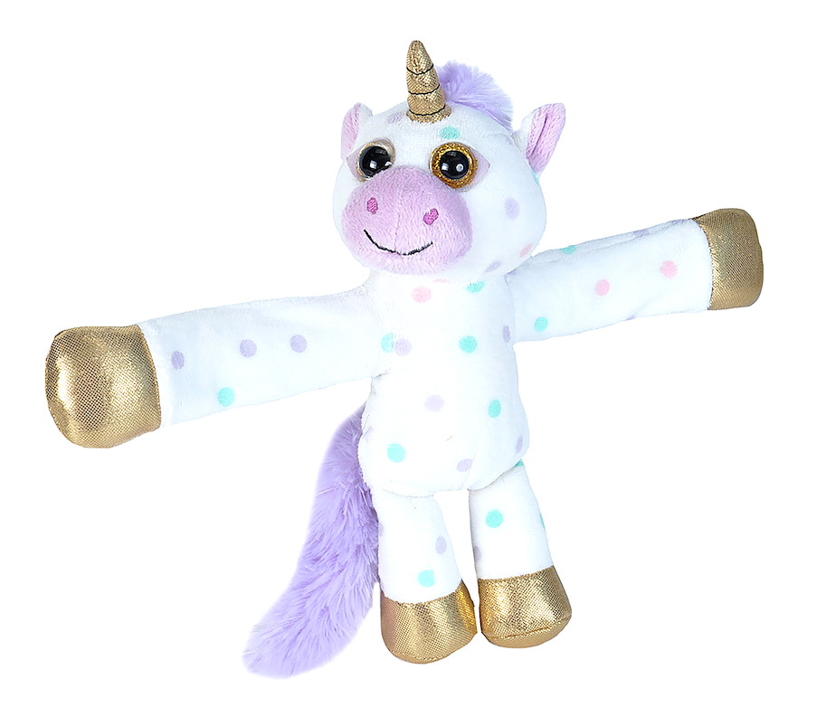 Plüsch Snaptier Einhorn gepunktet