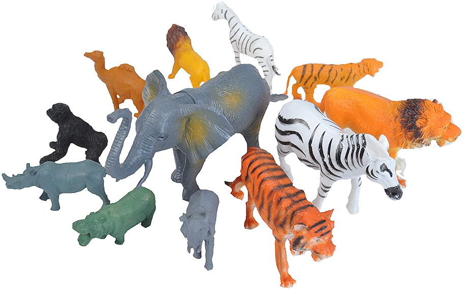 Figurenspielset Wilde Tiere 36 Figuren