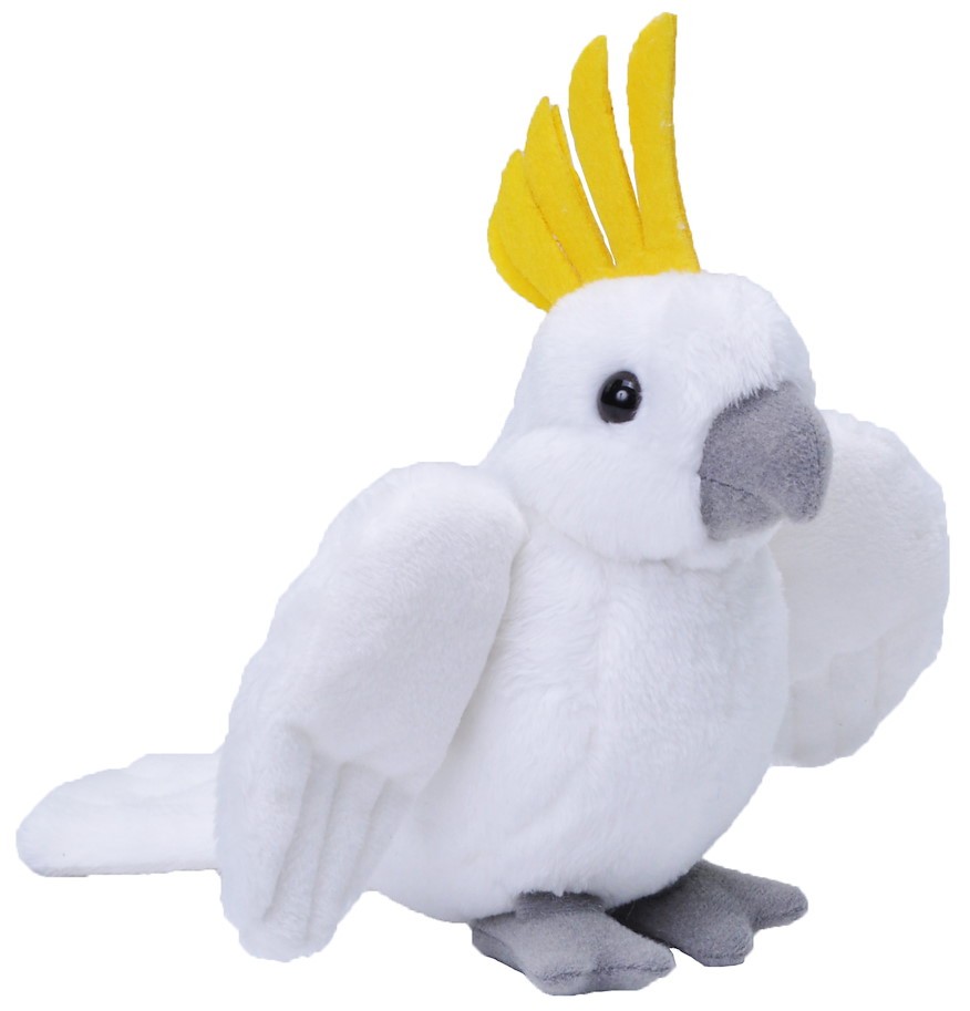Plüsch Kakadu Pocketkins 13 cm