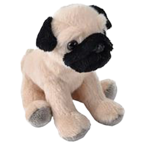 Plüsch Mops Pocketkins 13 cm