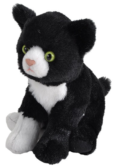Plüsch Tuxedo-Katze Pocketkins 13 cm