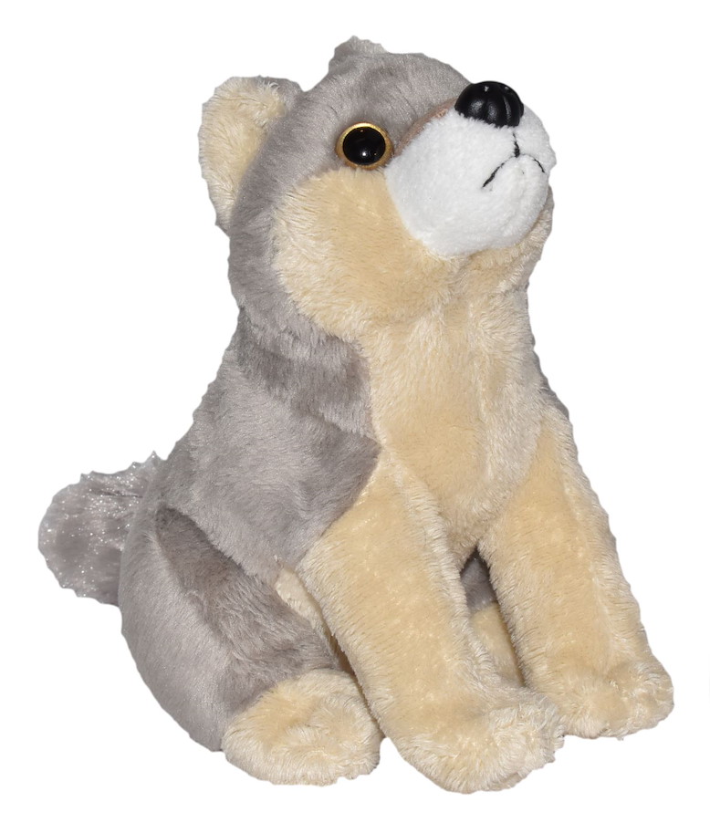 Plüsch Wolf mit Sound Wild Call