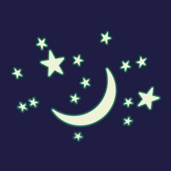 Glow Crescent Moon