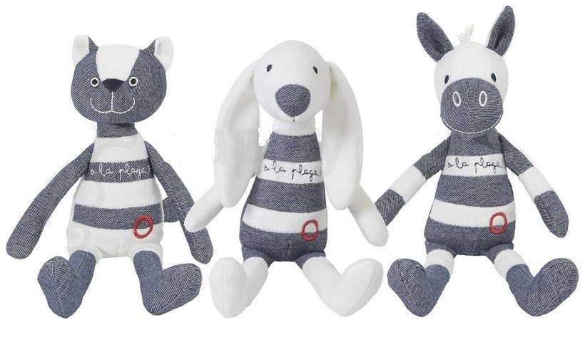 Plüschtiere Katze, Hund und Pferd assortiert