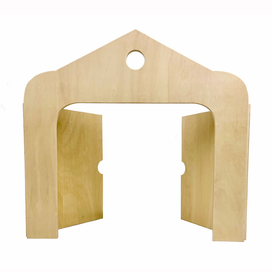 Tisch-Theater aus Holz