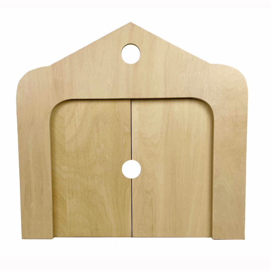 Tisch-Theater aus Holz